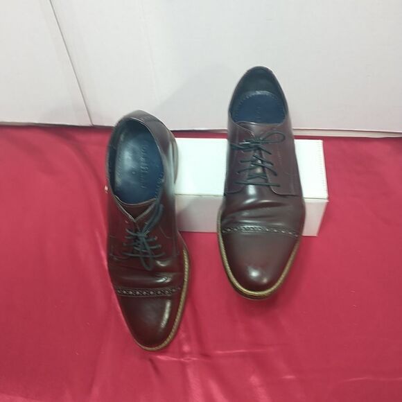 COPY - Cole Haan Men's SZ 8M Madison Cap OX, Burgundy C10840. Condition is Pre-… - Picture 10 of 11